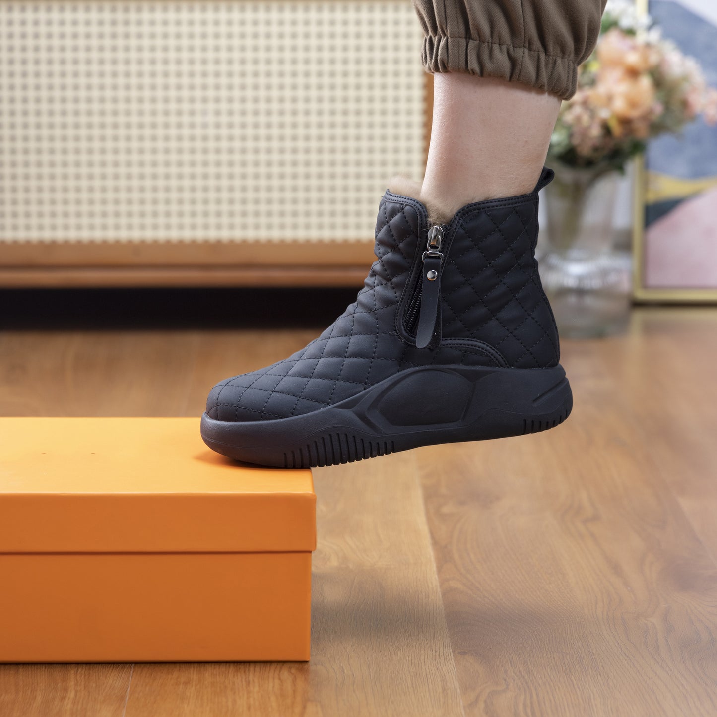 【60% zniżki w ostatnim dniu】【35-40】Damskie ciepłe, grube buty śnieżne