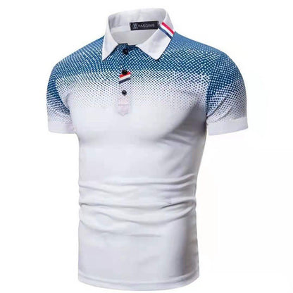 [S-3XL]2024Vara, Top Fashion pentru bărbați Casual Polo Shirt