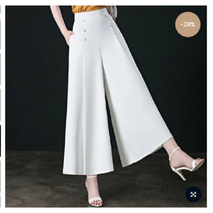 Ofertă limitată-LAST DAY 49% OFF - [Comfort and Slim] Stylish Pleated Wide-leg Pants