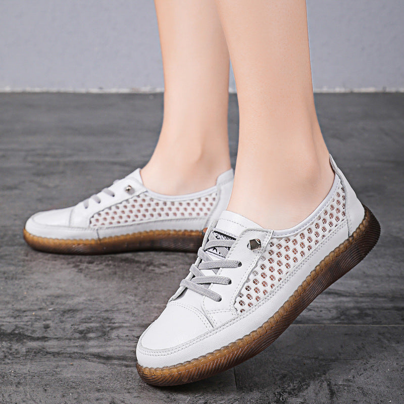 Pantofi de damă 2023 pantofi moale, casual, confortabili, din piele, pantofi oxford plat, pantofi casual, pantofi de mers respirabil